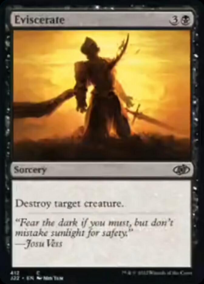 Eviscerate [Jumpstart 2022] Magic: The Gathering