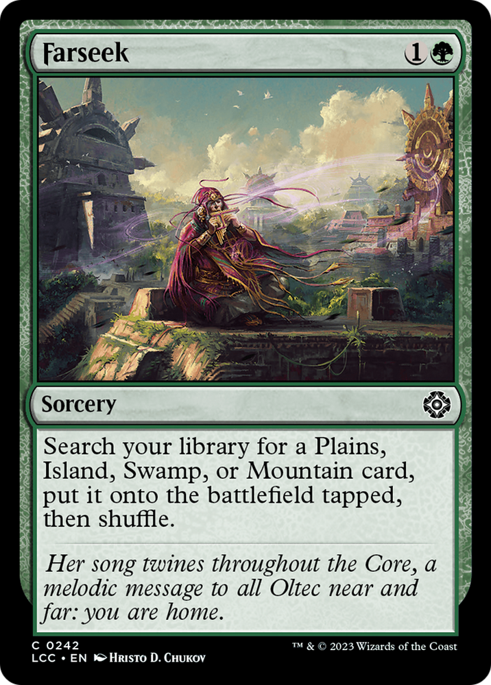 Farseek [The Lost Caverns of Ixalan Commander] Magic: The Gathering