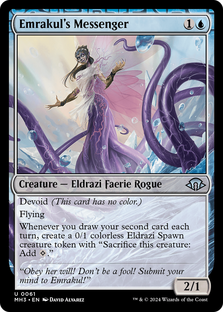 Emrakul's Messenger [Modern Horizons 3] Magic: The Gathering