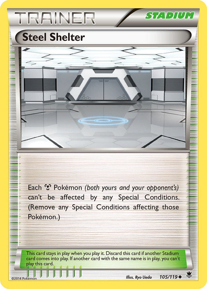 Steel Shelter (105/119) [XY: Phantom Forces] Pokémon
