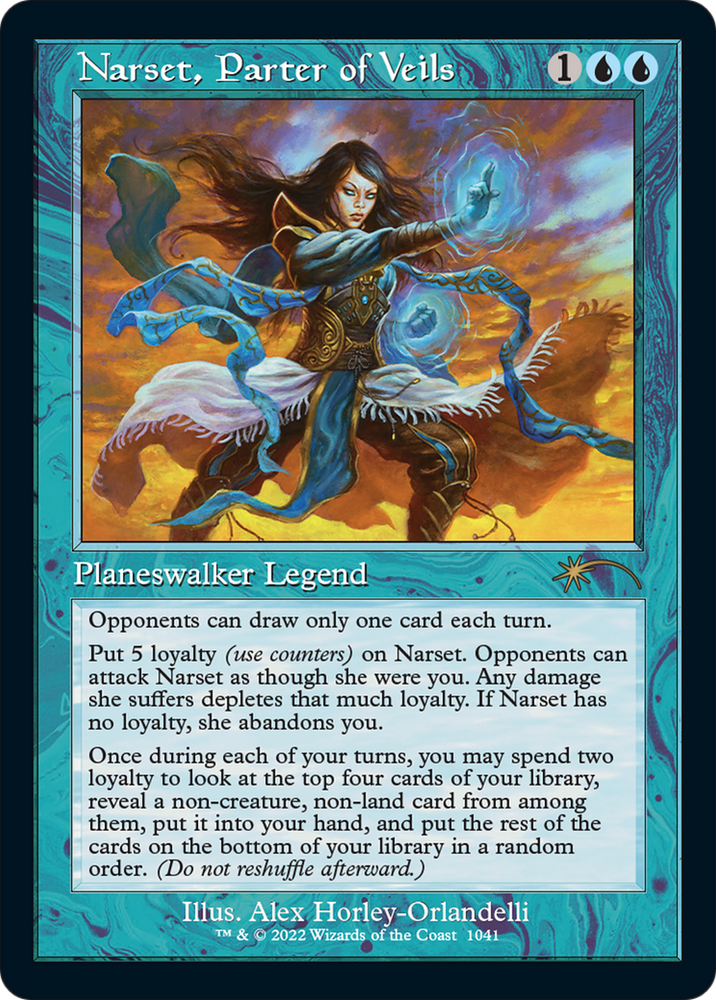 Narset, Parter of Veils (Retro) [Secret Lair Drop Series] Magic: The Gathering