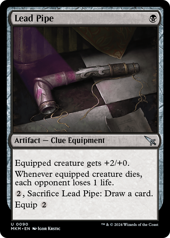 Lead Pipe [Murders at Karlov Manor] Magic: The Gathering