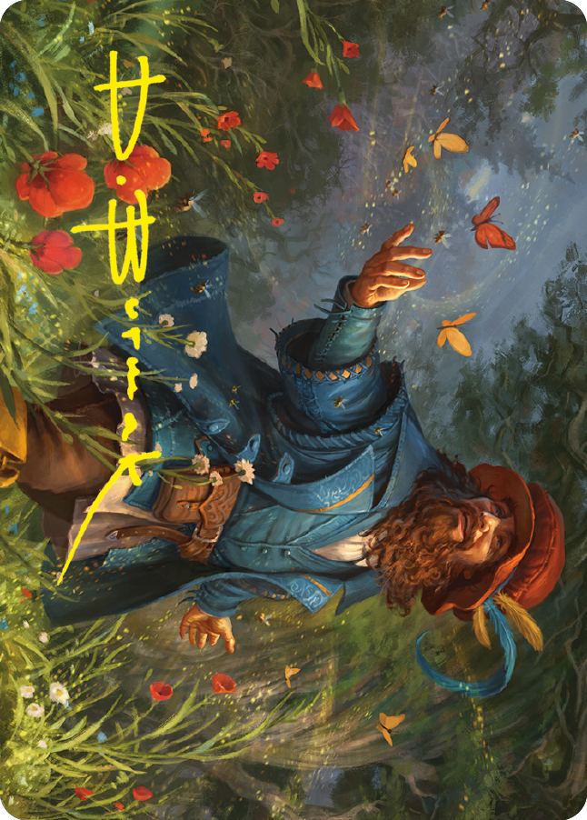 Tom Bombadil Art Card (Gold-Stamped Signature) [The Lord of the Rings: Tales of Middle-earth Art Series] Magic: The Gathering