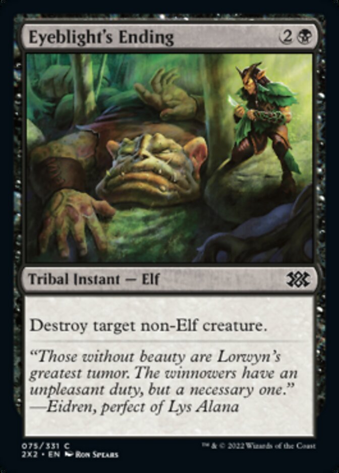 Eyeblight's Ending [Double Masters 2022] Magic: The Gathering