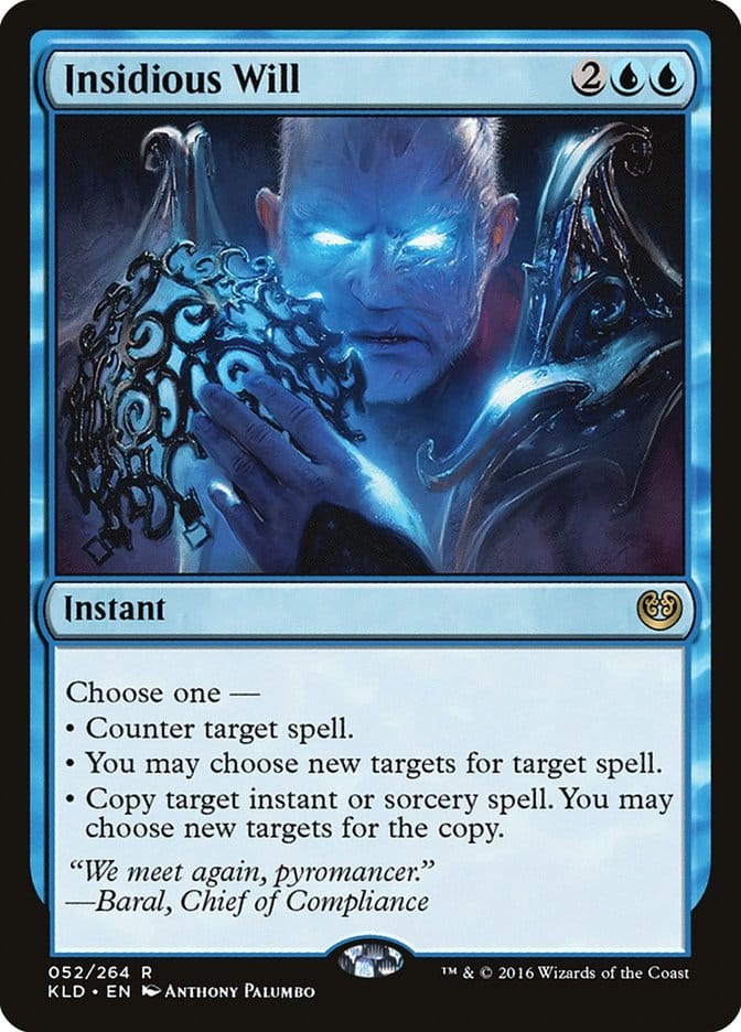 Insidious Will [Kaladesh] Magic: The Gathering