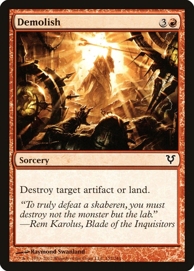 Demolish [Avacyn Restored] Magic: The Gathering