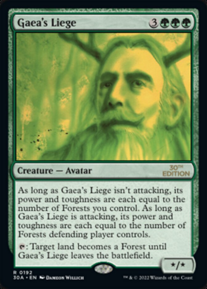 Gaea's Liege [30th Anniversary Edition] Magic: The Gathering