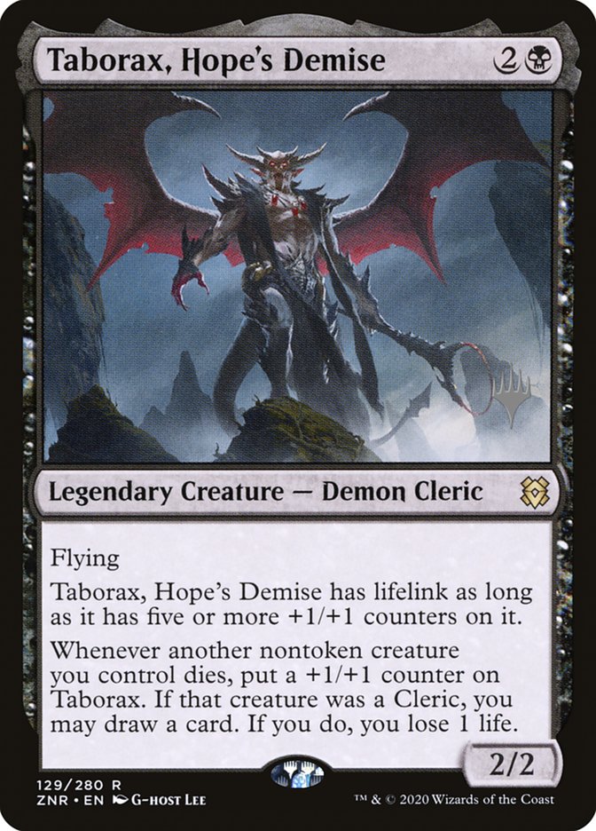 Taborax, Hope's Demise (Promo Pack) [Zendikar Rising Promos] Magic: The Gathering