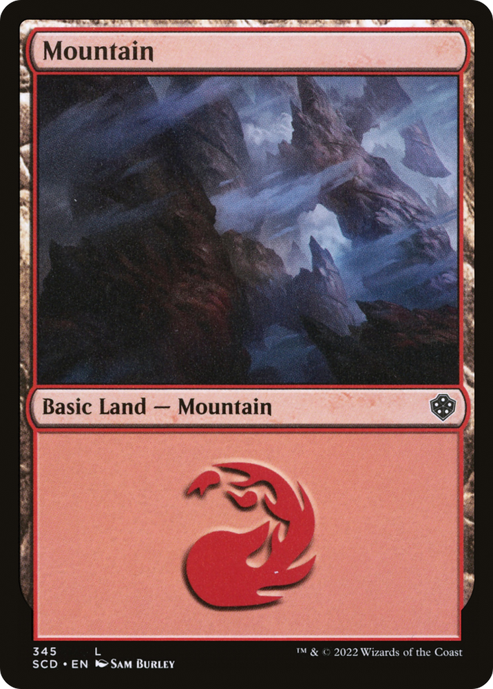 Mountain [Starter Commander Decks] Magic: The Gathering