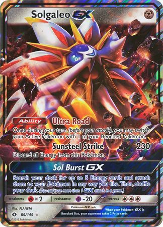 Solgaleo GX (89/149) (Jumbo Card) [Sun & Moon: Base Set] Pokémon