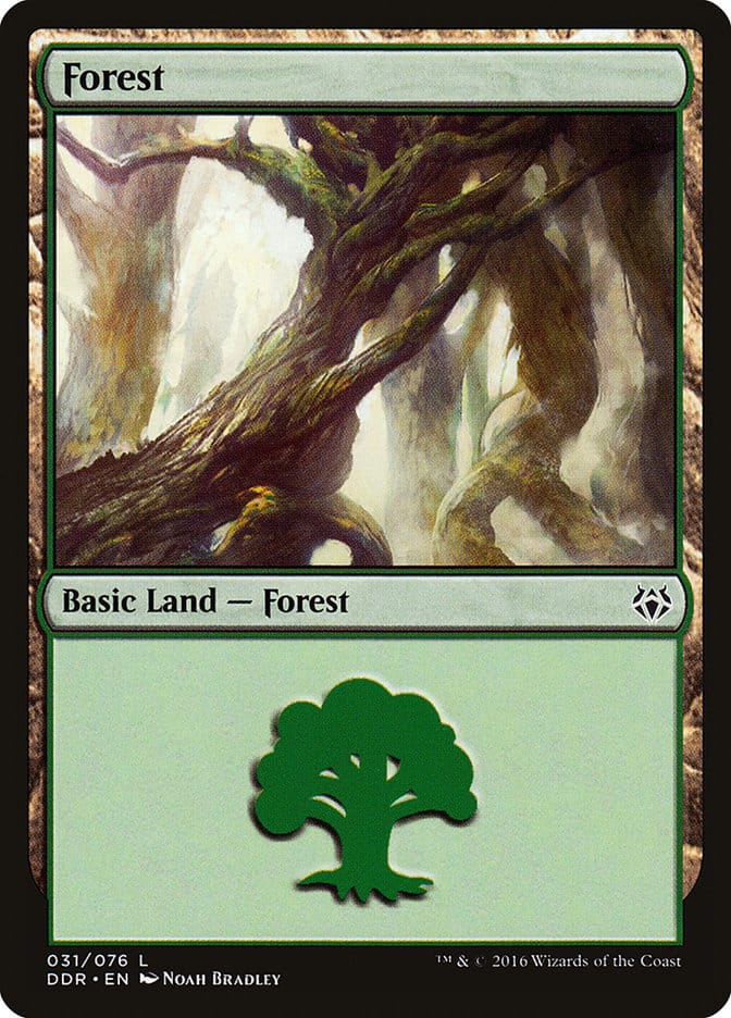 Forest (31) [Duel Decks: Nissa vs. Ob Nixilis] Magic: The Gathering