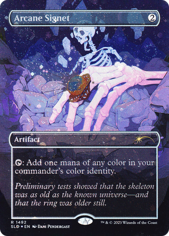 Arcane Signet (1492) (Galaxy Foil) [Secret Lair Drop Series] Magic: The Gathering