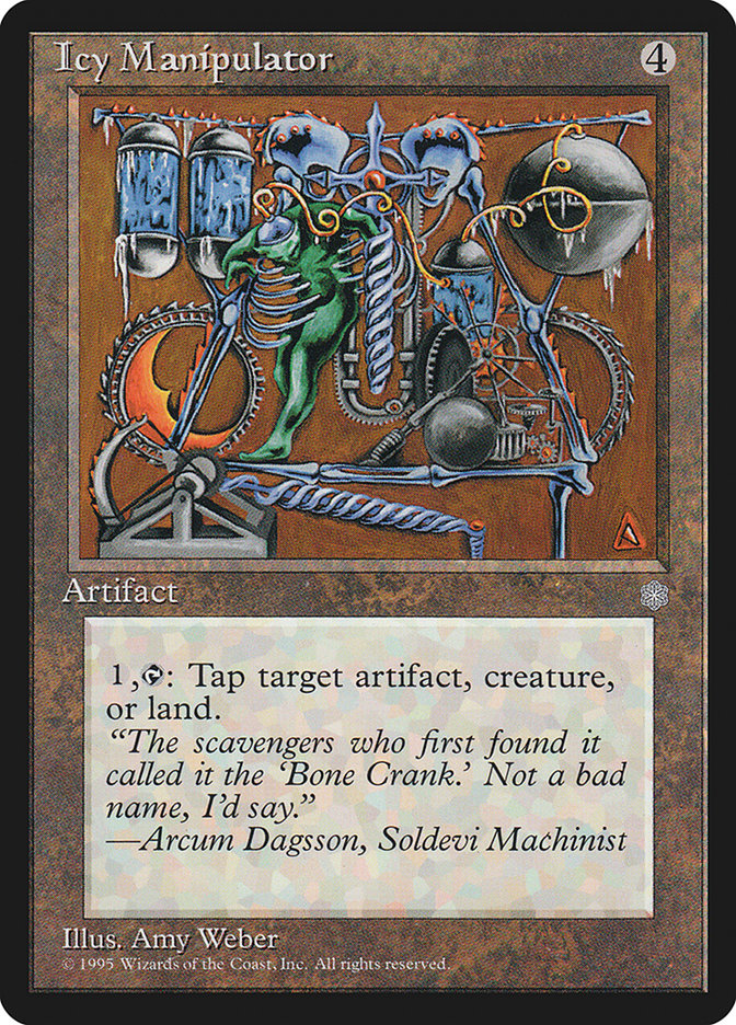 Icy Manipulator [Ice Age] Magic: The Gathering