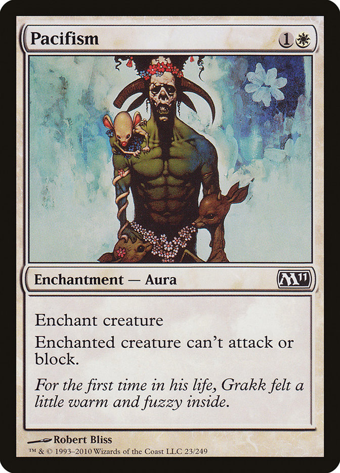 Pacifism [Magic 2011] Magic: The Gathering