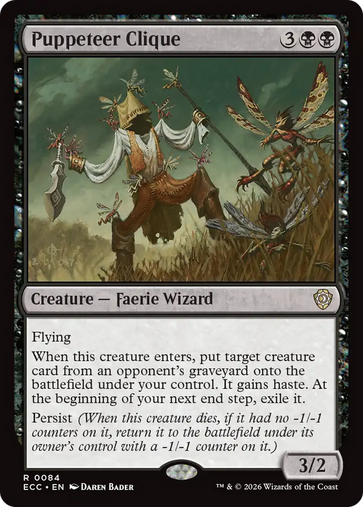 Puppeteer Clique [Lorwyn Eclipsed Commander] Magic: The Gathering