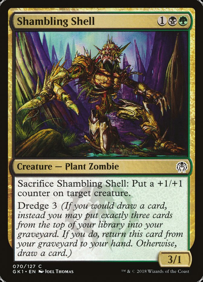Shambling Shell [Guilds of Ravnica Guild Kit] Magic: The Gathering