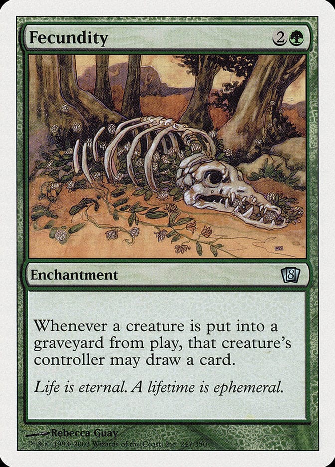 Fecundity [Eighth Edition] Magic: The Gathering