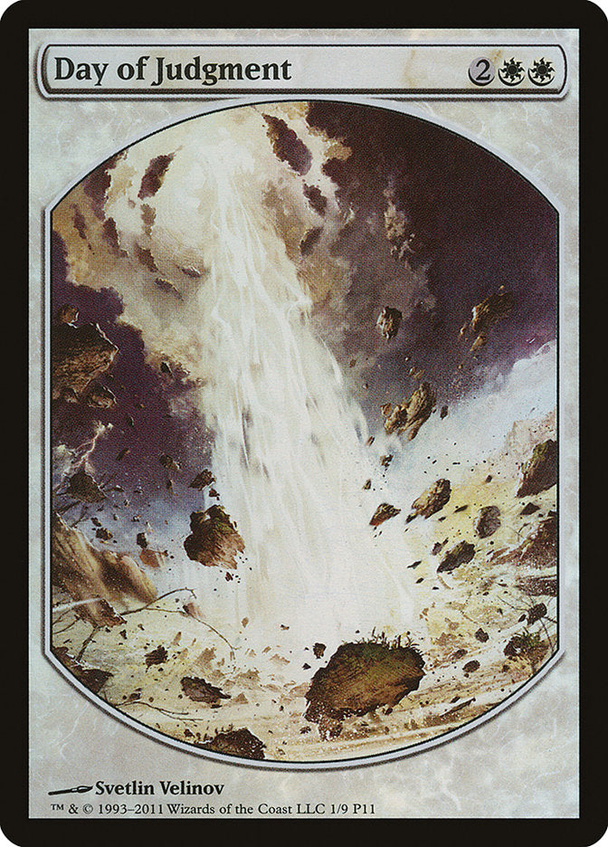 Day of Judgment [Magic Player Rewards 2011] Magic: The Gathering