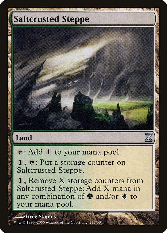 Saltcrusted Steppe [Time Spiral] Magic: The Gathering