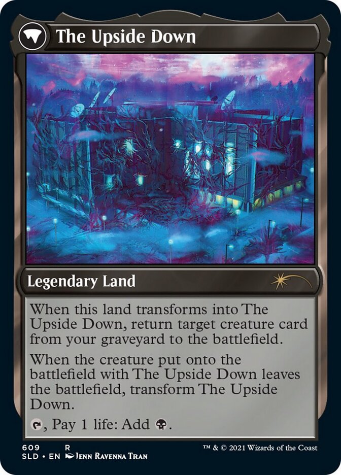 Hawkins National Laboratory // The Upside Down [Secret Lair Drop Promos] Magic: The Gathering