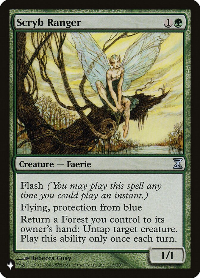 Scryb Ranger [The List] Magic: The Gathering