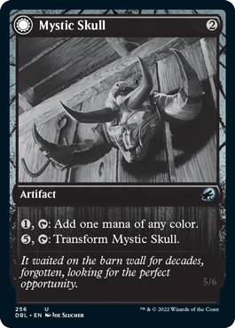 Mystic Skull // Mystic Monstrosity [Innistrad: Double Feature] Magic: The Gathering