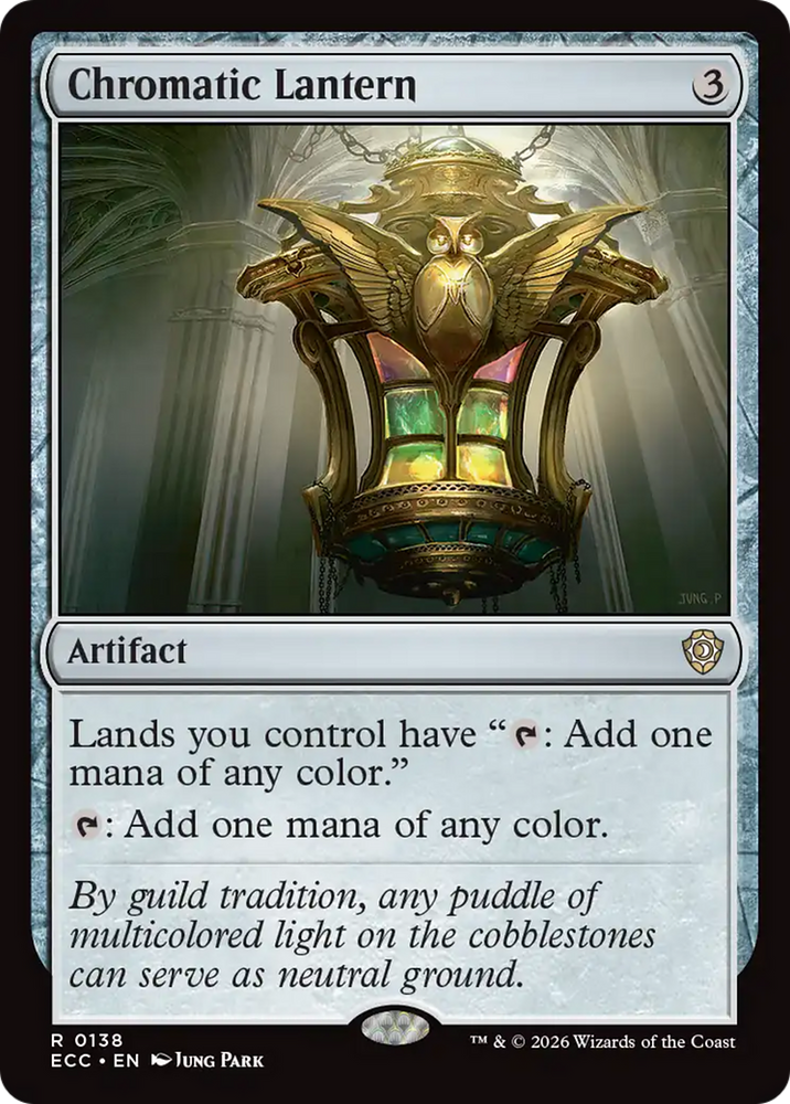 Chromatic Lantern [Lorwyn Eclipsed Commander] Magic: The Gathering