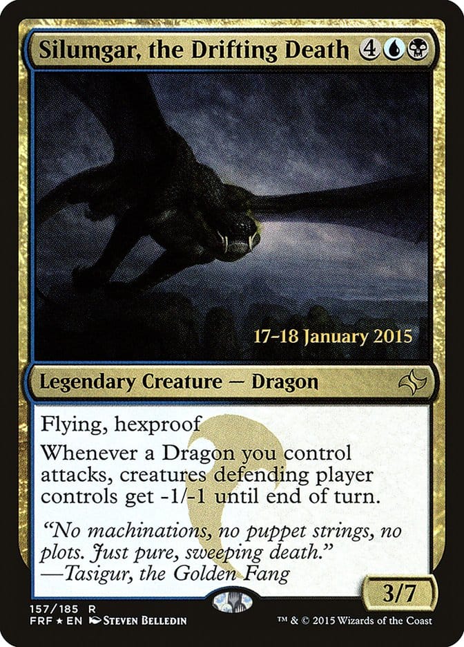 Silumgar, the Drifting Death (Prerelease) [Fate Reforged Promos] Magic: The Gathering