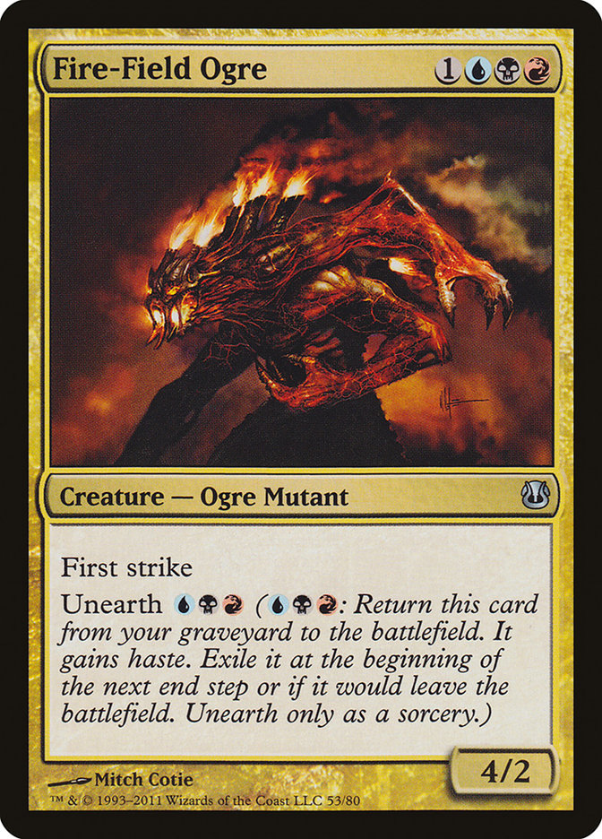 Fire-Field Ogre [Duel Decks: Ajani vs. Nicol Bolas] Magic: The Gathering