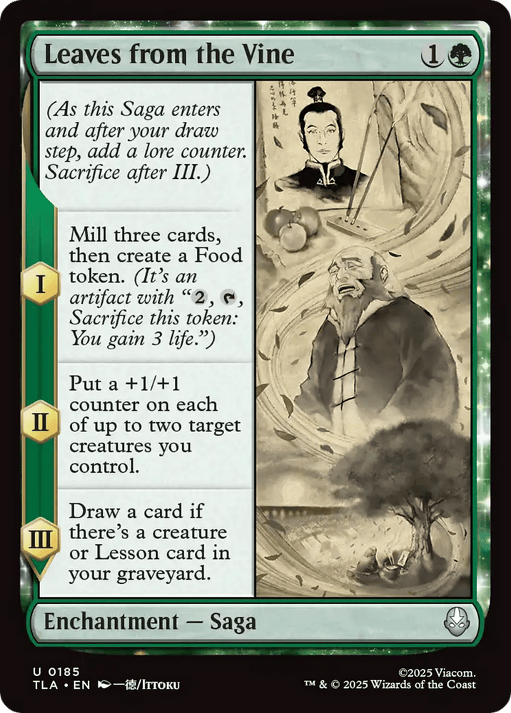 Leaves from the Vine [Avatar: The Last Airbender]