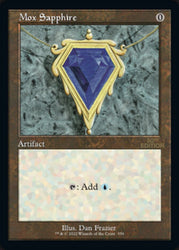 Mox Sapphire (Retro) [30th Anniversary Edition] Magic: The Gathering