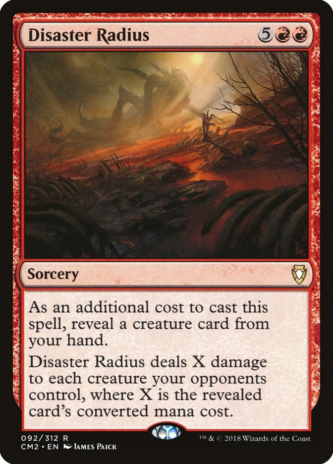 Disaster Radius [Commander Anthology Volume II] Magic: The Gathering