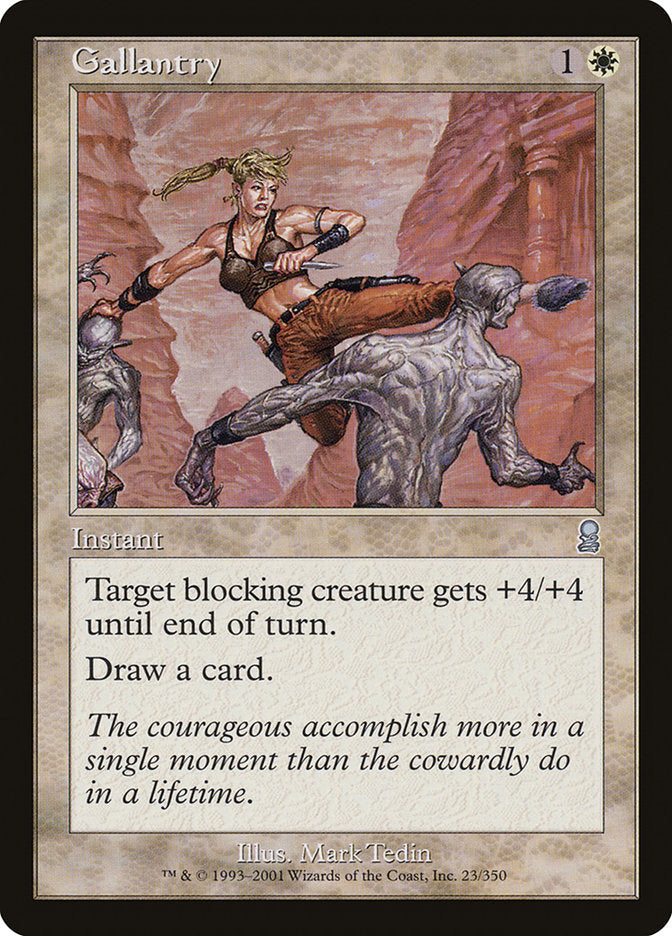 Gallantry [Odyssey] Magic: The Gathering