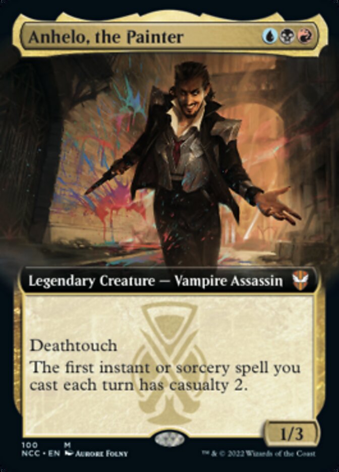 Anhelo, the Painter (Extended Art) [Streets of New Capenna Commander] Magic: The Gathering