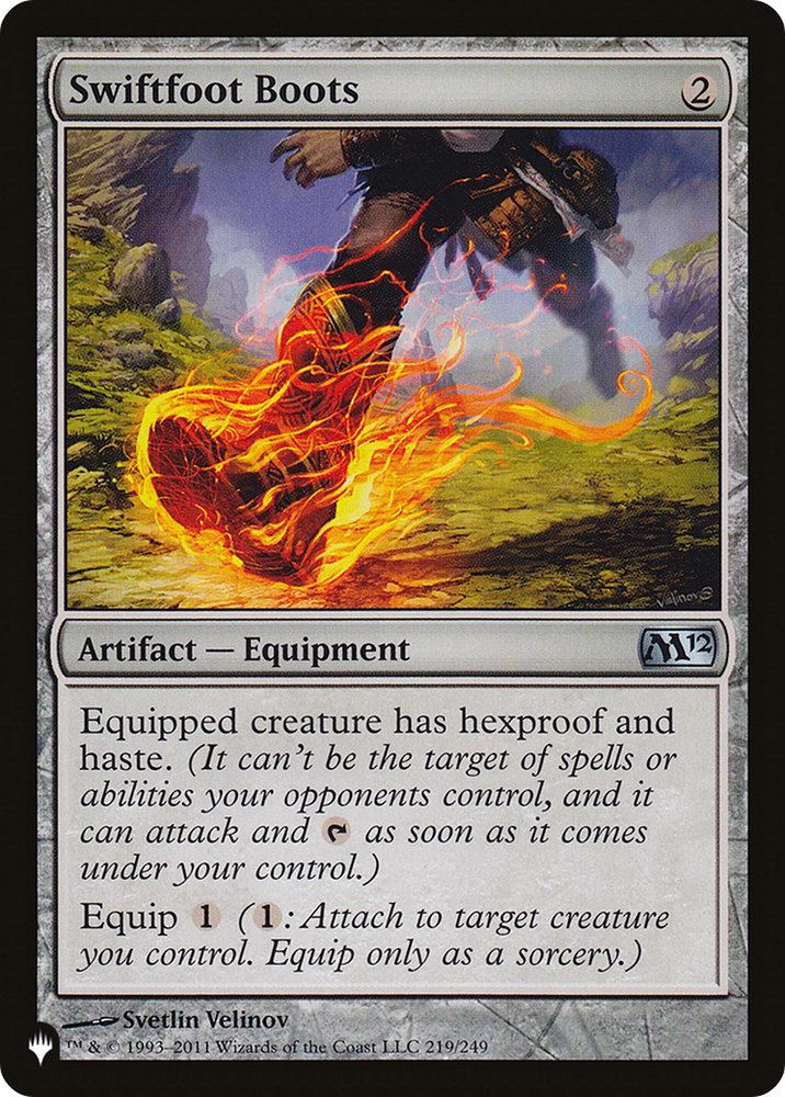 Swiftfoot Boots [Secret Lair: Angels] Magic: The Gathering