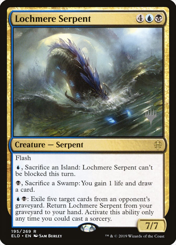 Lochmere Serpent (Promo Pack) [Throne of Eldraine Promos] Magic: The Gathering