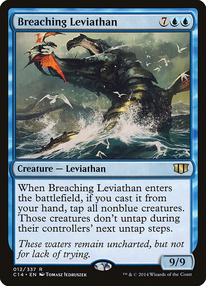 Breaching Leviathan [Commander 2014] Magic: The Gathering