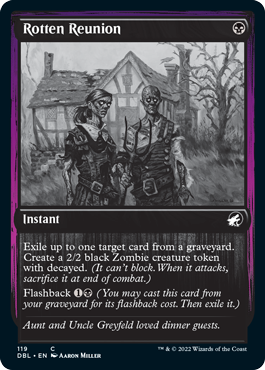 Rotten Reunion [Innistrad: Double Feature] Magic: The Gathering