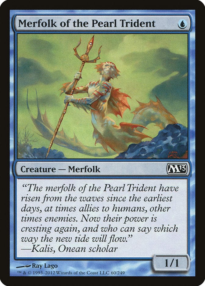 Merfolk of the Pearl Trident [Magic 2013] Magic: The Gathering