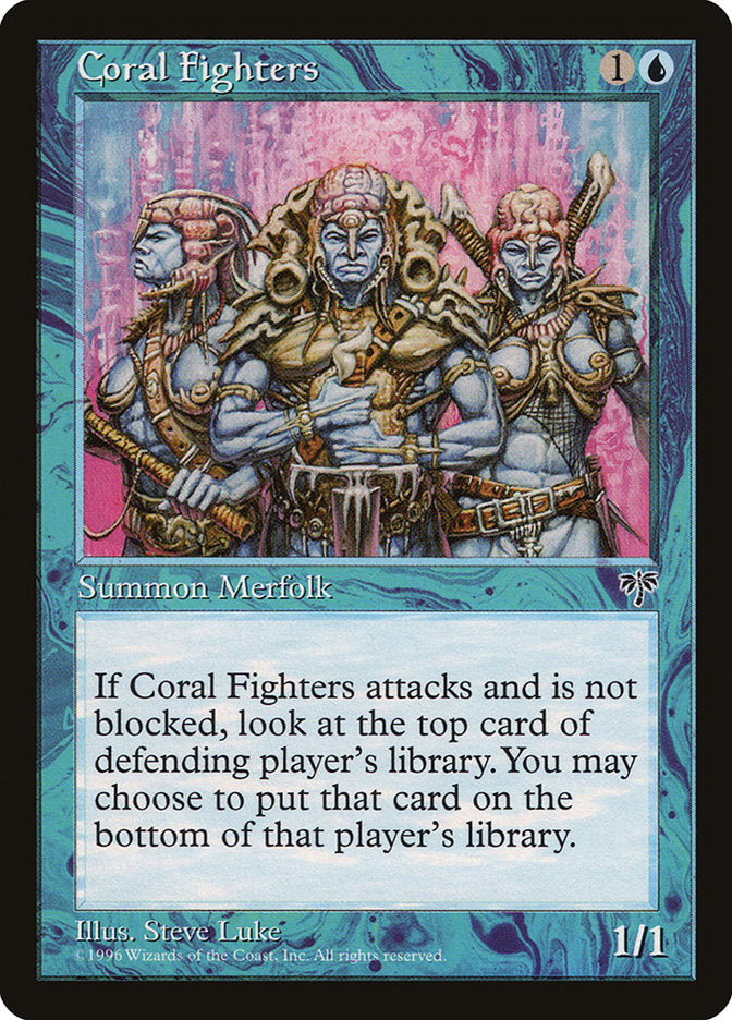 Coral Fighters [Mirage] Magic: The Gathering