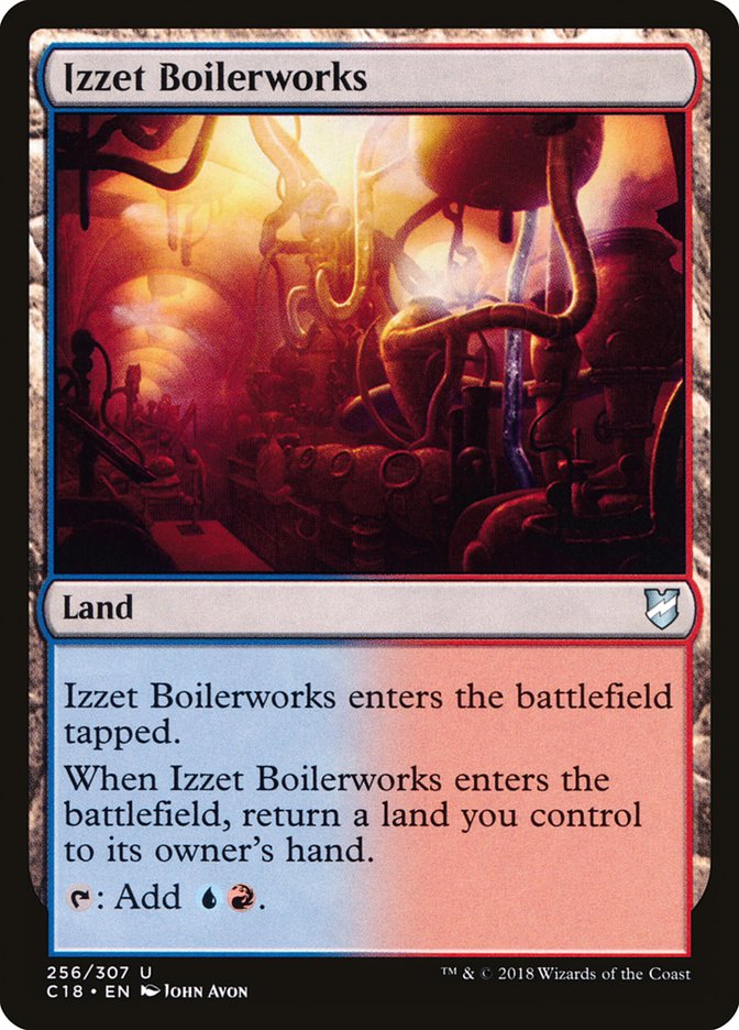 Izzet Boilerworks [Commander 2018] Magic: The Gathering