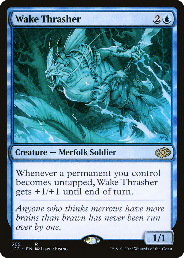 Wake Thrasher [Jumpstart 2022] Magic: The Gathering