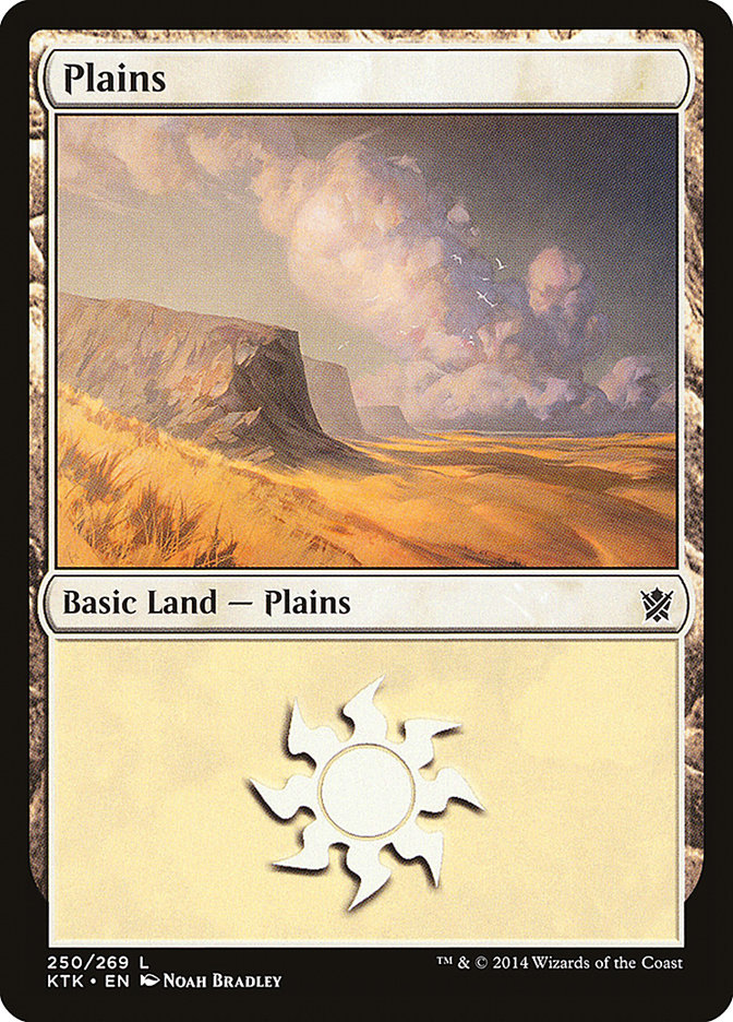 Plains (250) [Khans of Tarkir] Magic: The Gathering