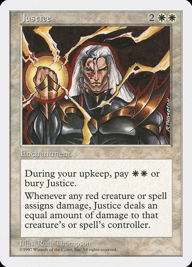Justice [Fifth Edition] Magic: The Gathering
