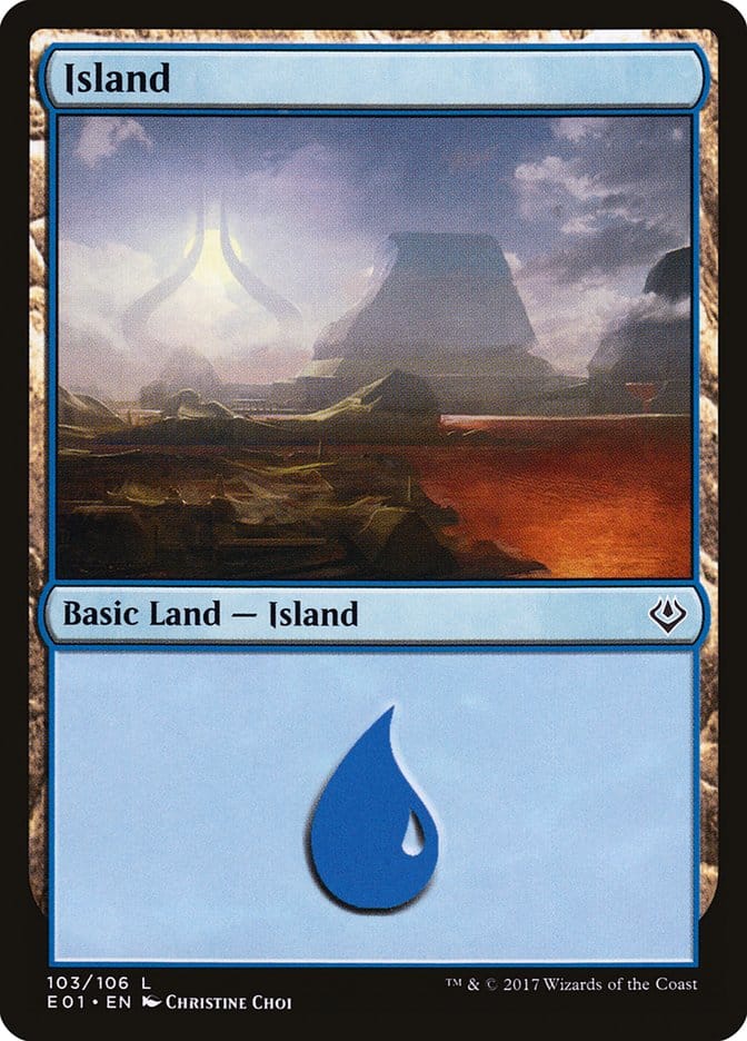 Island (103) [Archenemy: Nicol Bolas] Magic: The Gathering