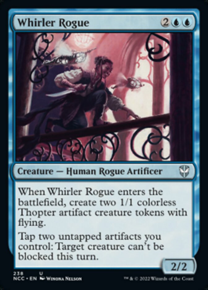 Whirler Rogue [Streets of New Capenna Commander] Magic: The Gathering
