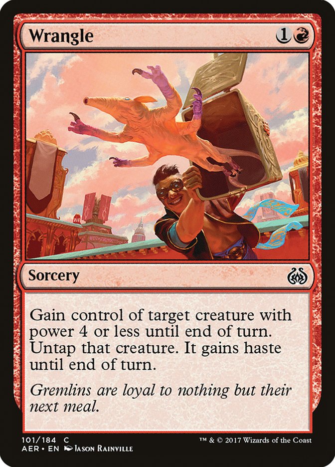 Wrangle [Aether Revolt] Magic: The Gathering