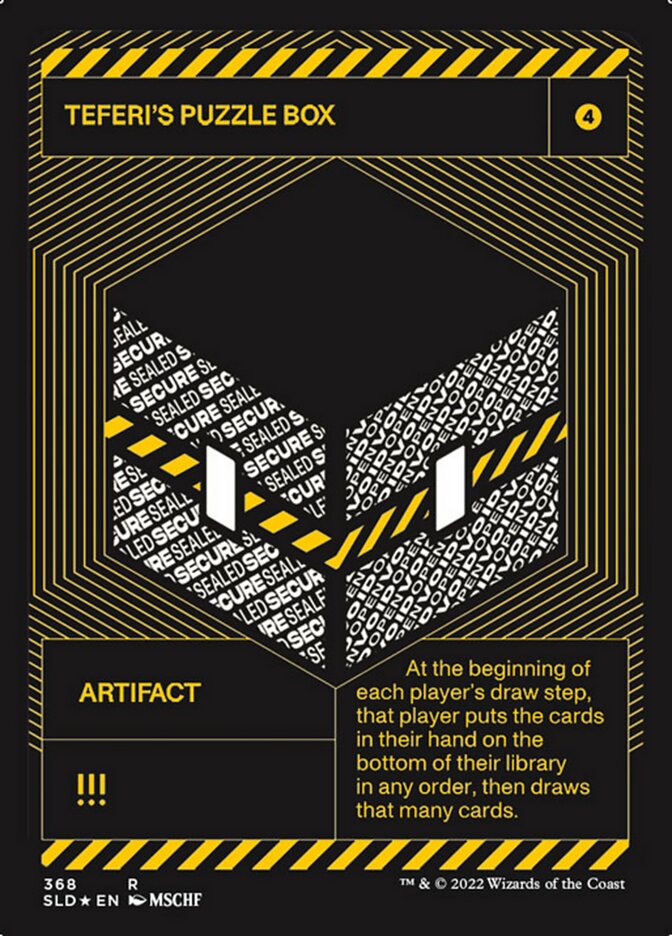 Teferi's Puzzle Box (Foil Etched) [Secret Lair Drop Series] Magic: The Gathering