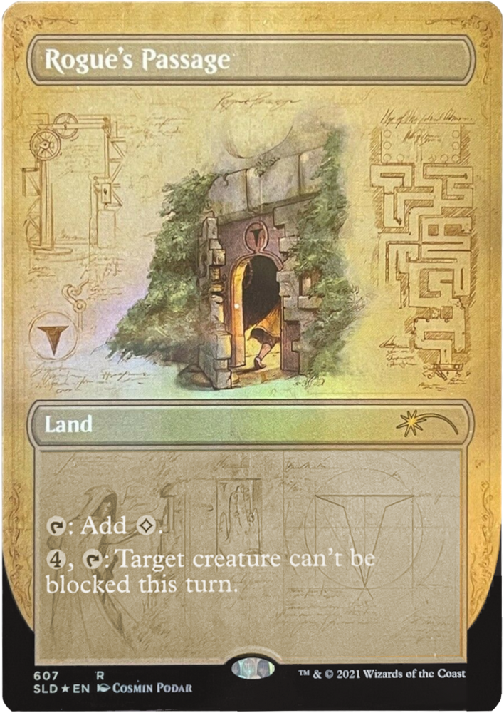 Rogue's Passage (Blueprint) [Secret Lair Drop Promos] Magic: The Gathering