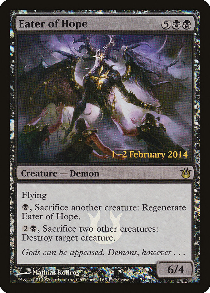 Eater of Hope [Born of the Gods Prerelease Promos] Magic: The Gathering